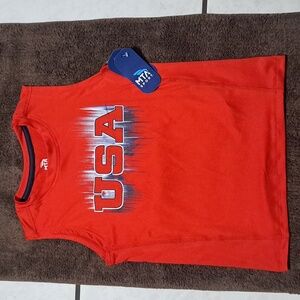 Boys USA sleevless shirt